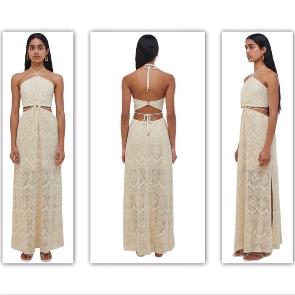 Jonathan Simkhai Georgiana Crochet Cover Up Dress - Picture 7 of 7
